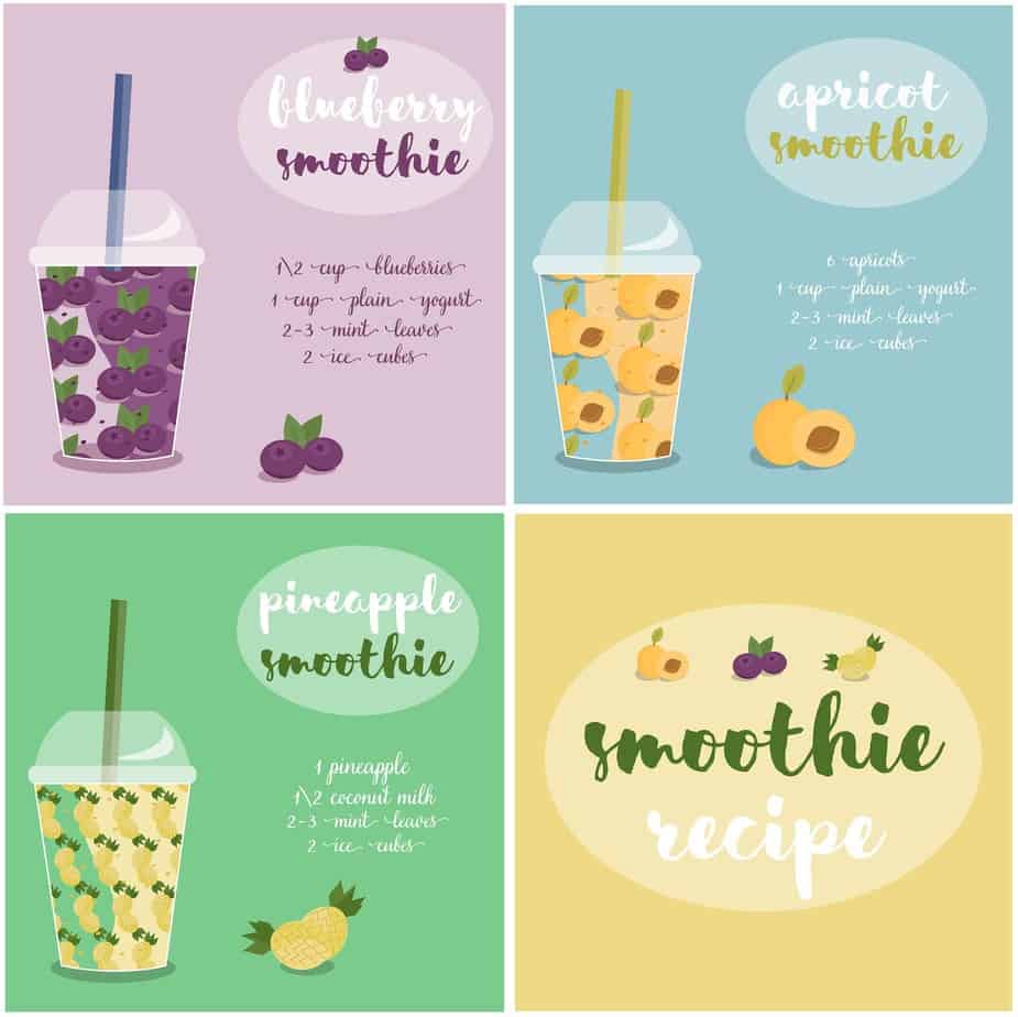  How to make a smoothie - Apricot, Blueberry and Pineapple Smoothie Recipe