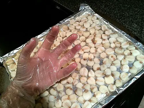 How to Make Corn Nuts - Paper towels
