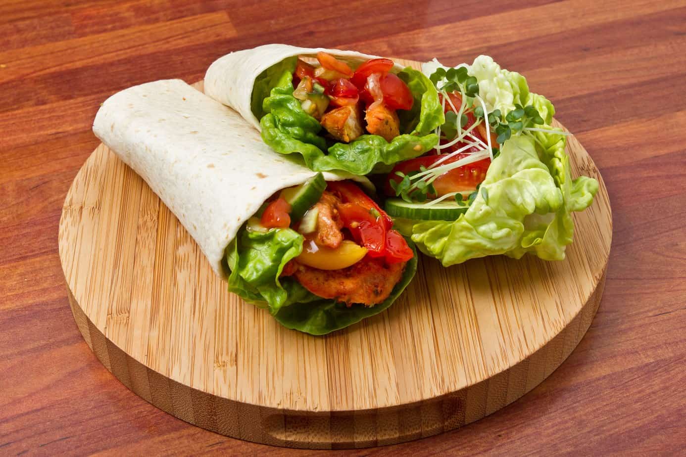 Spicy Chicken Wrap