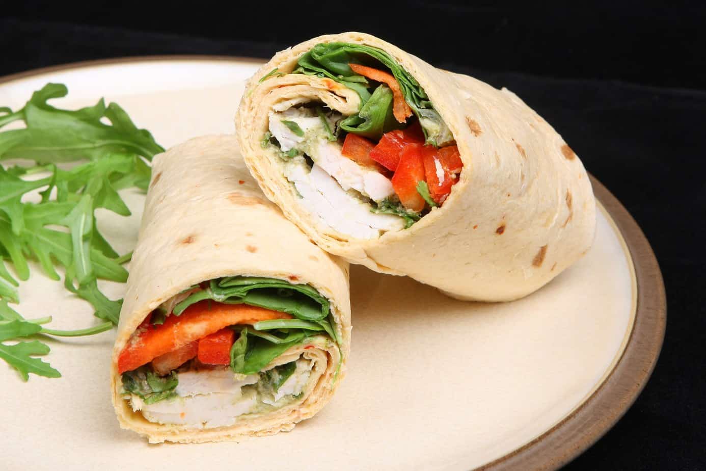 Thai Chicken Wrap