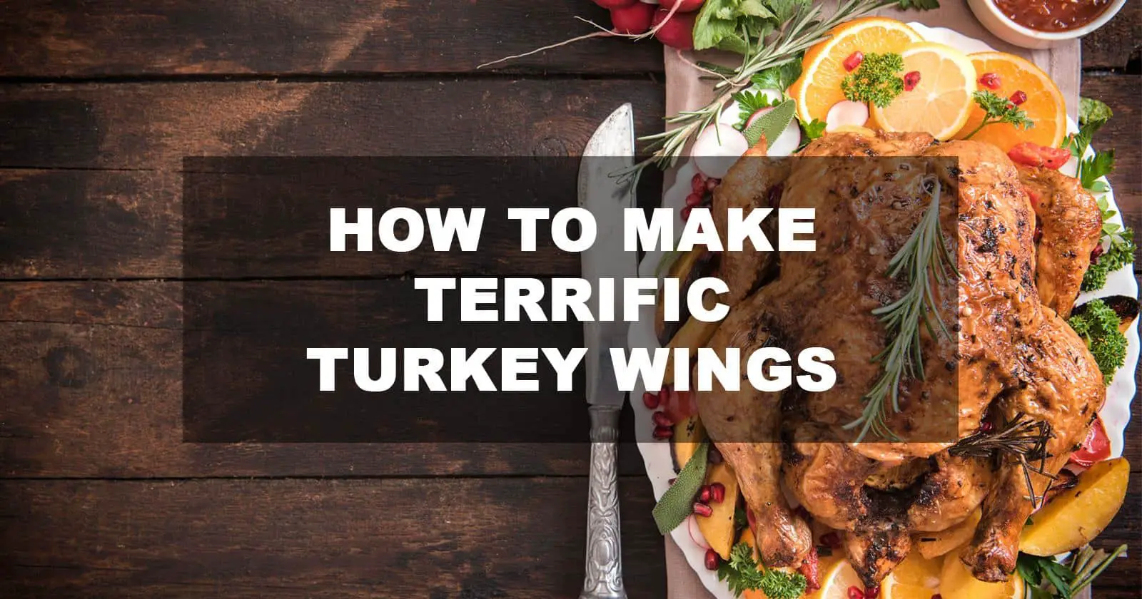 How to cook turkey wings