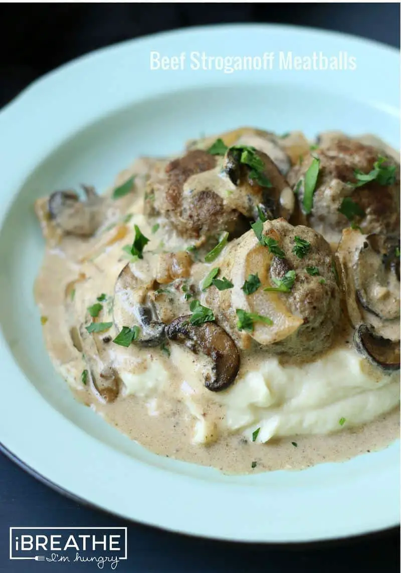 ow Carb Beef Stroganoff Meatballs Recipe