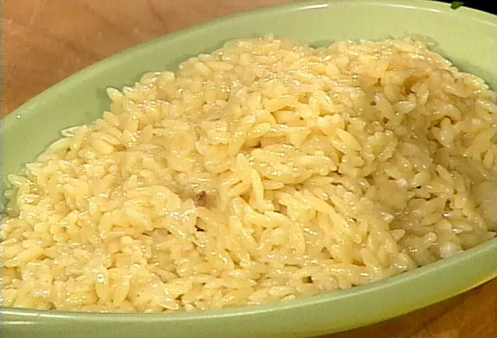 Cheesy Orzo