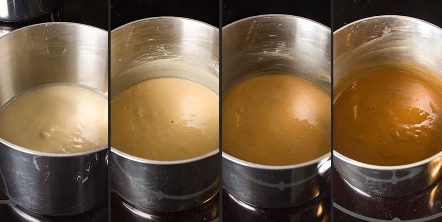 Different types of roux