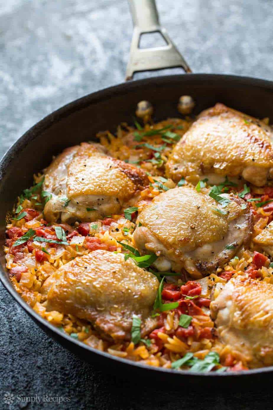 One Pot Chicken and Orzo