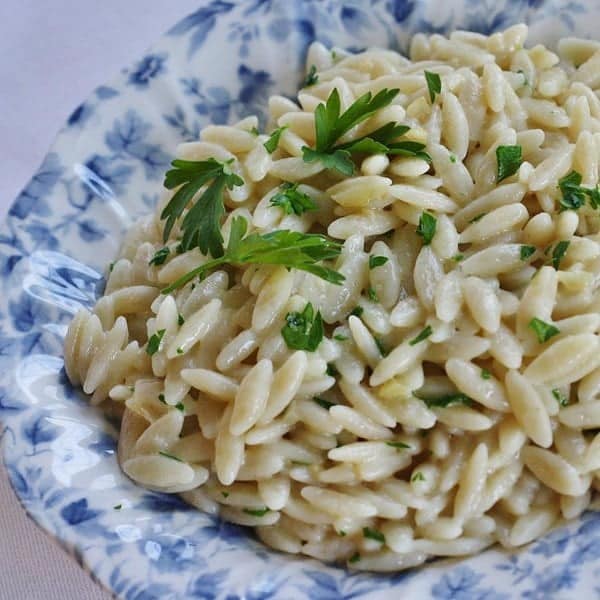 Parmesan Garlic Orzo