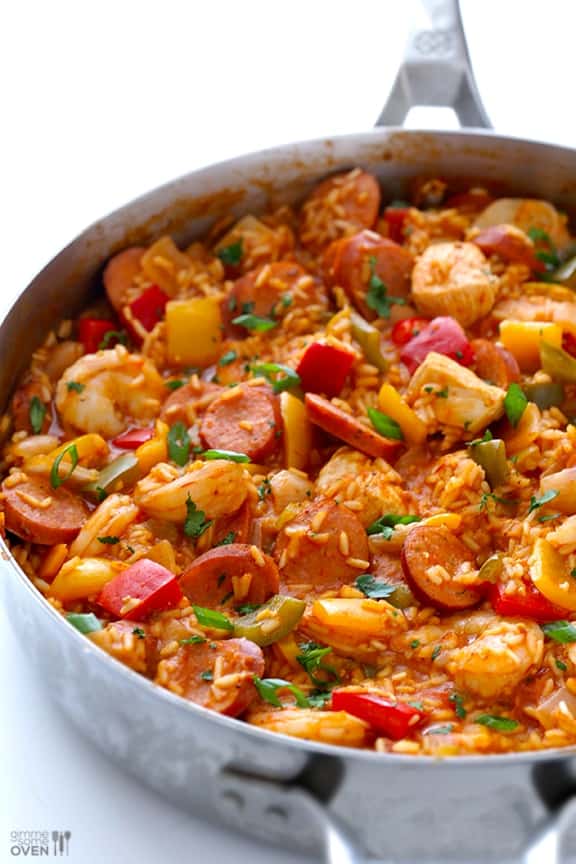 Creole jambalaya