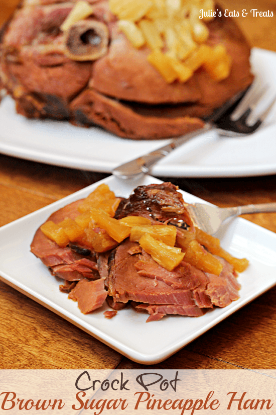 Crock Pot Brown Sugar Pineapple Ham