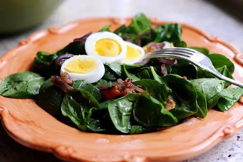 Spinach salad