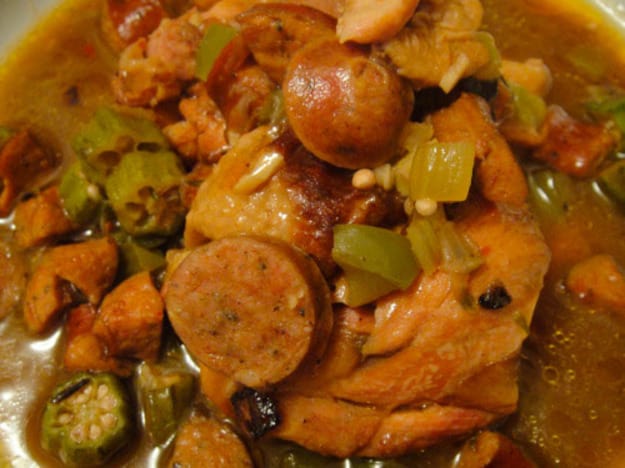 Chicken and Smoked Sausage Gumbo