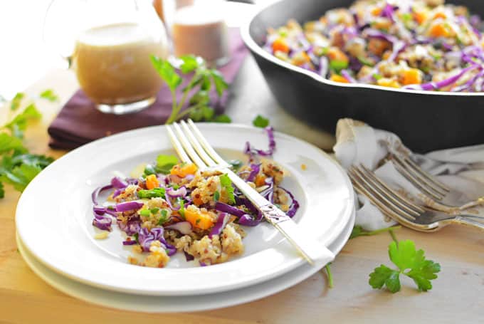 Butternut And Cabbage Salad