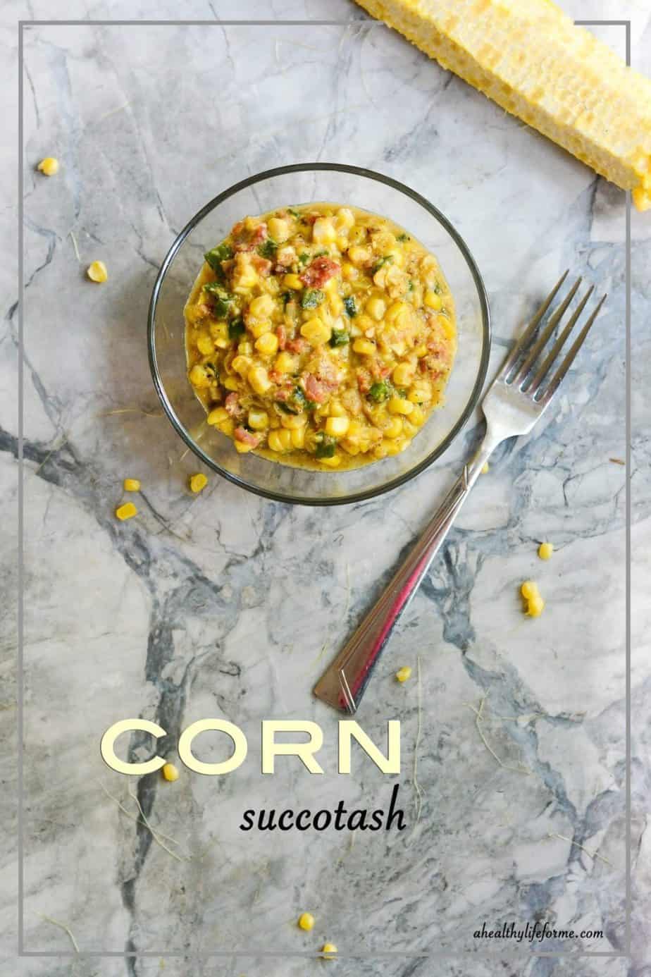 Corn succotash