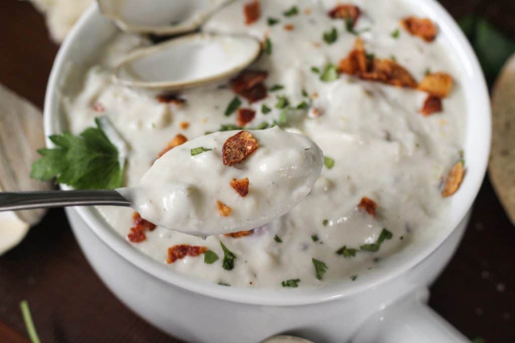 Leek Clam Chowder