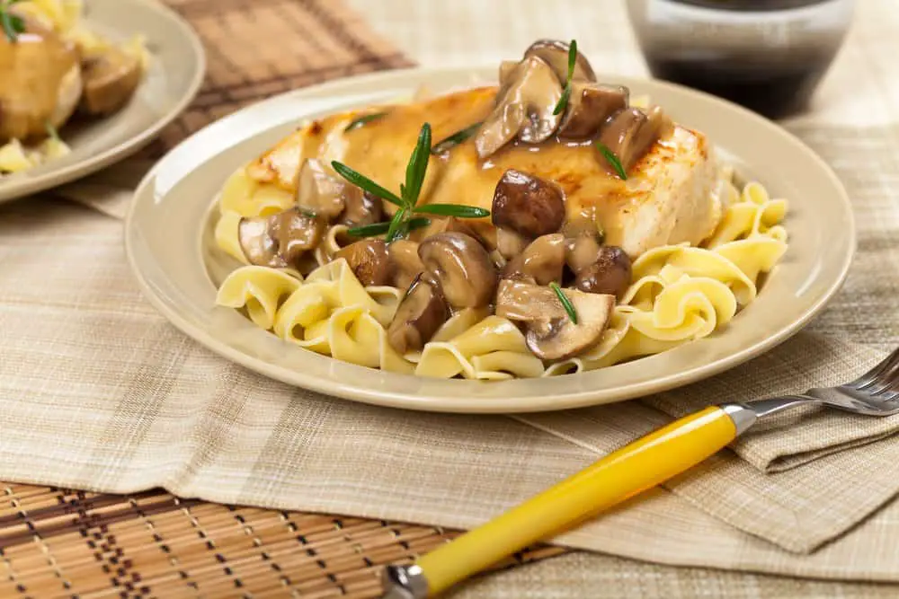 Chicken Marsala with Mushrooms