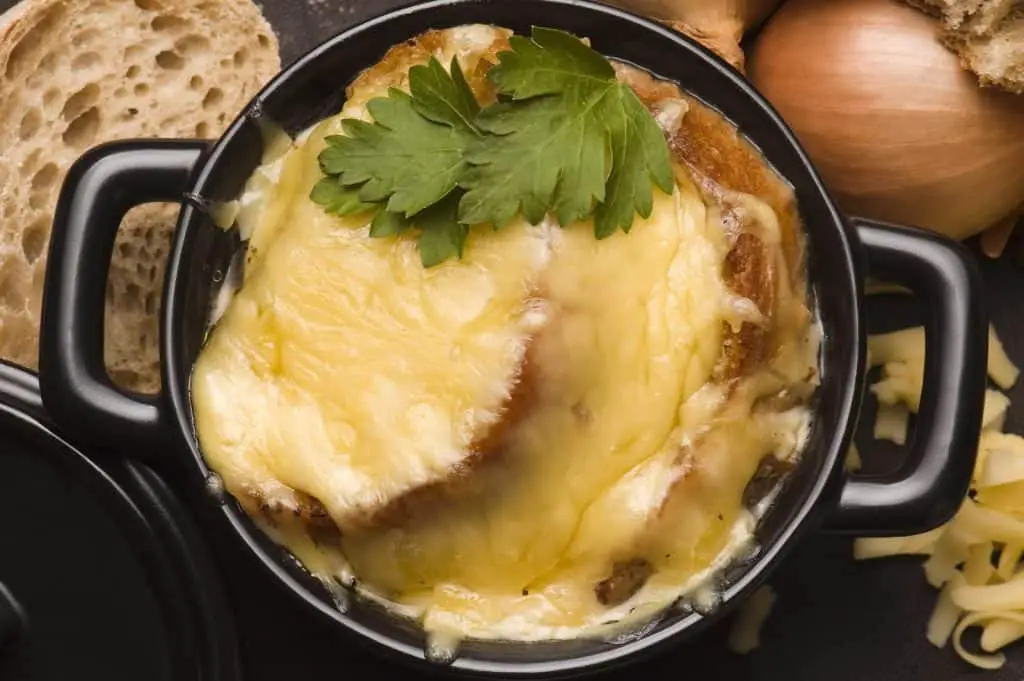French Onion Soup With Ingredients