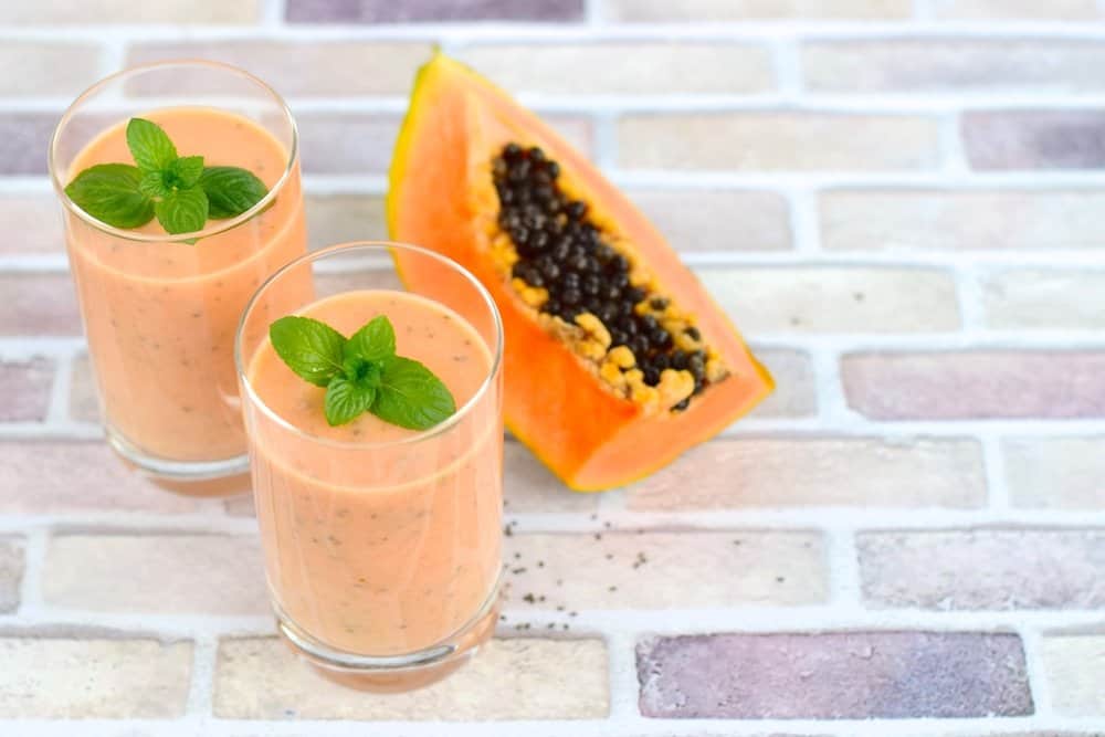 Papaya smoothie