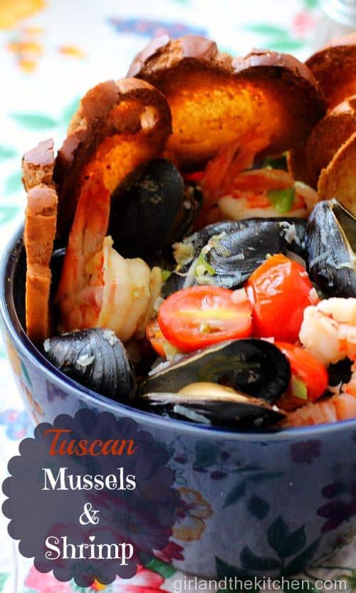 Tuscan Mussels And Shrimps