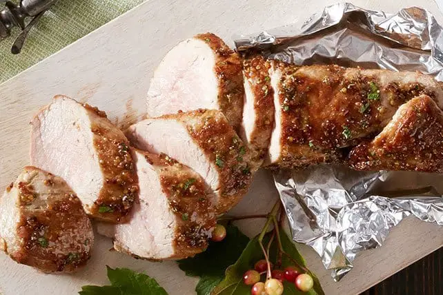 Foil-Baked Pork Tenderloin