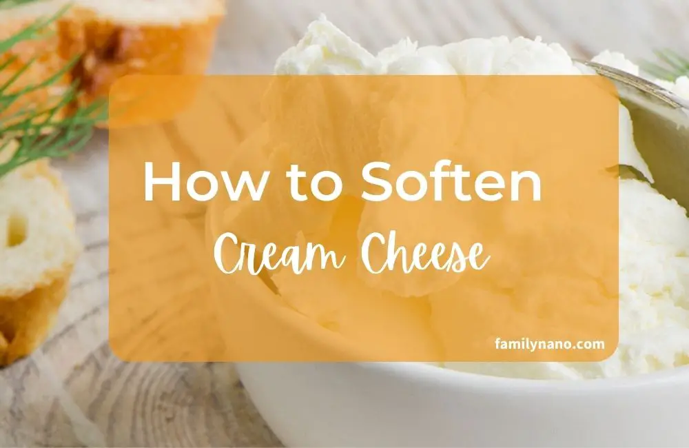 how to soften cream cheese