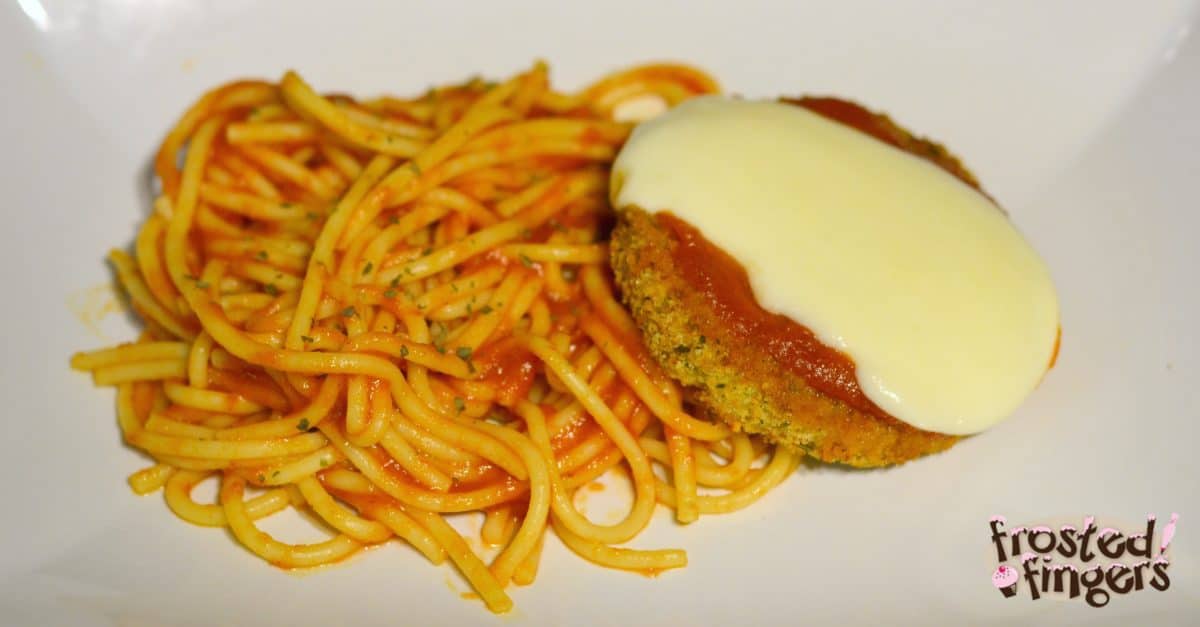 Air Fried Eggplant Parmesan