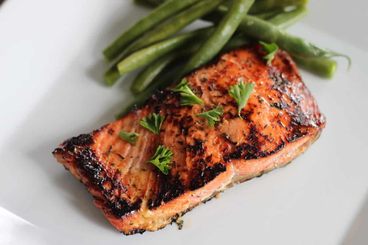 Honey Grilled Salmon