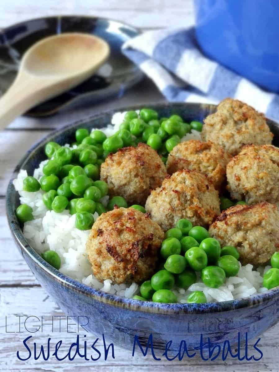 Lighter Swedish meatballs