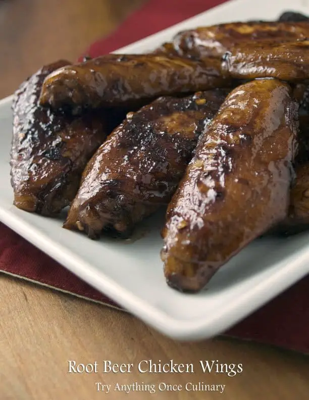 Root Beer Chicken Wings