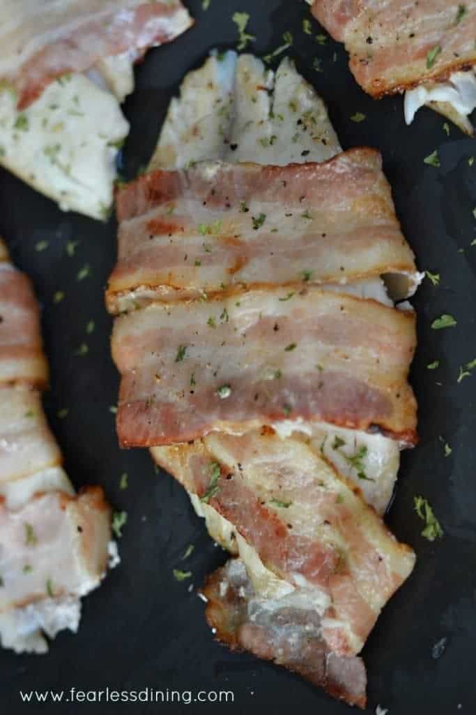 Bacon Wrapped Tilapia