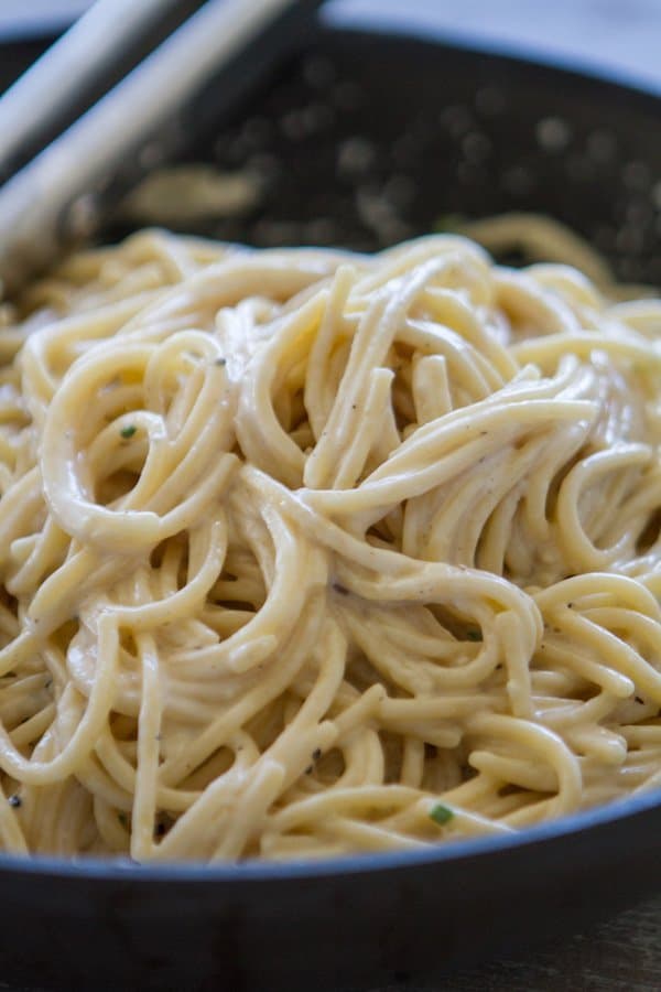 Parmesan And Garlic Linguine