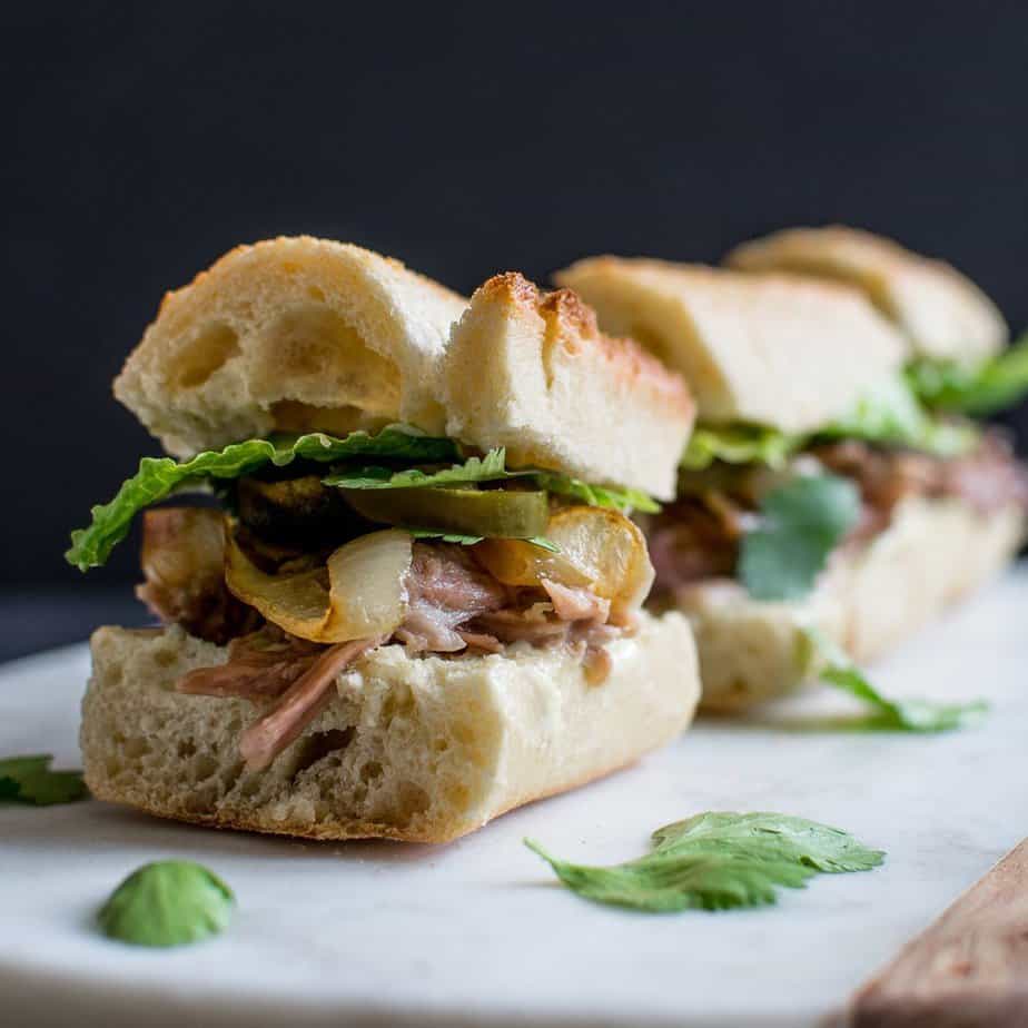 Pork Roast Sliders