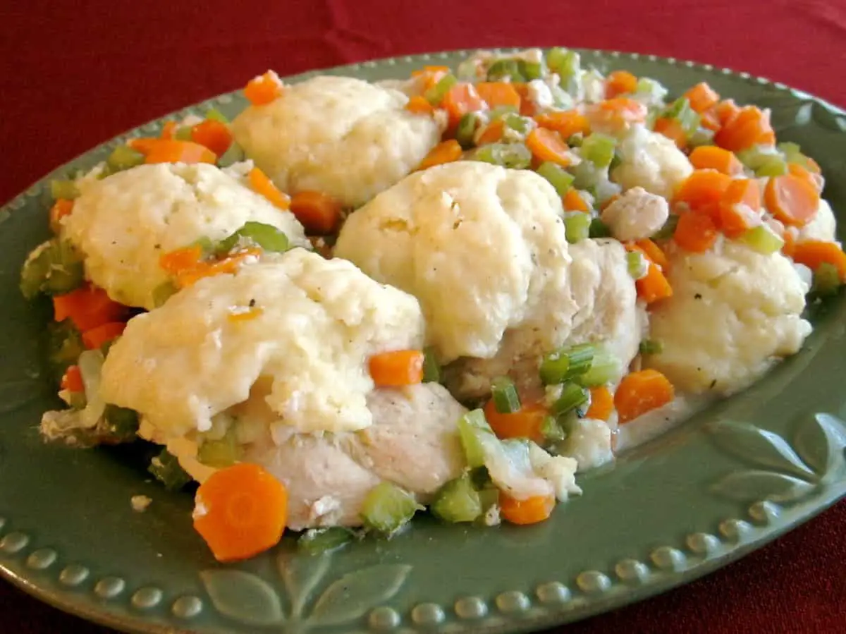 Thick Chicken And Dumplings