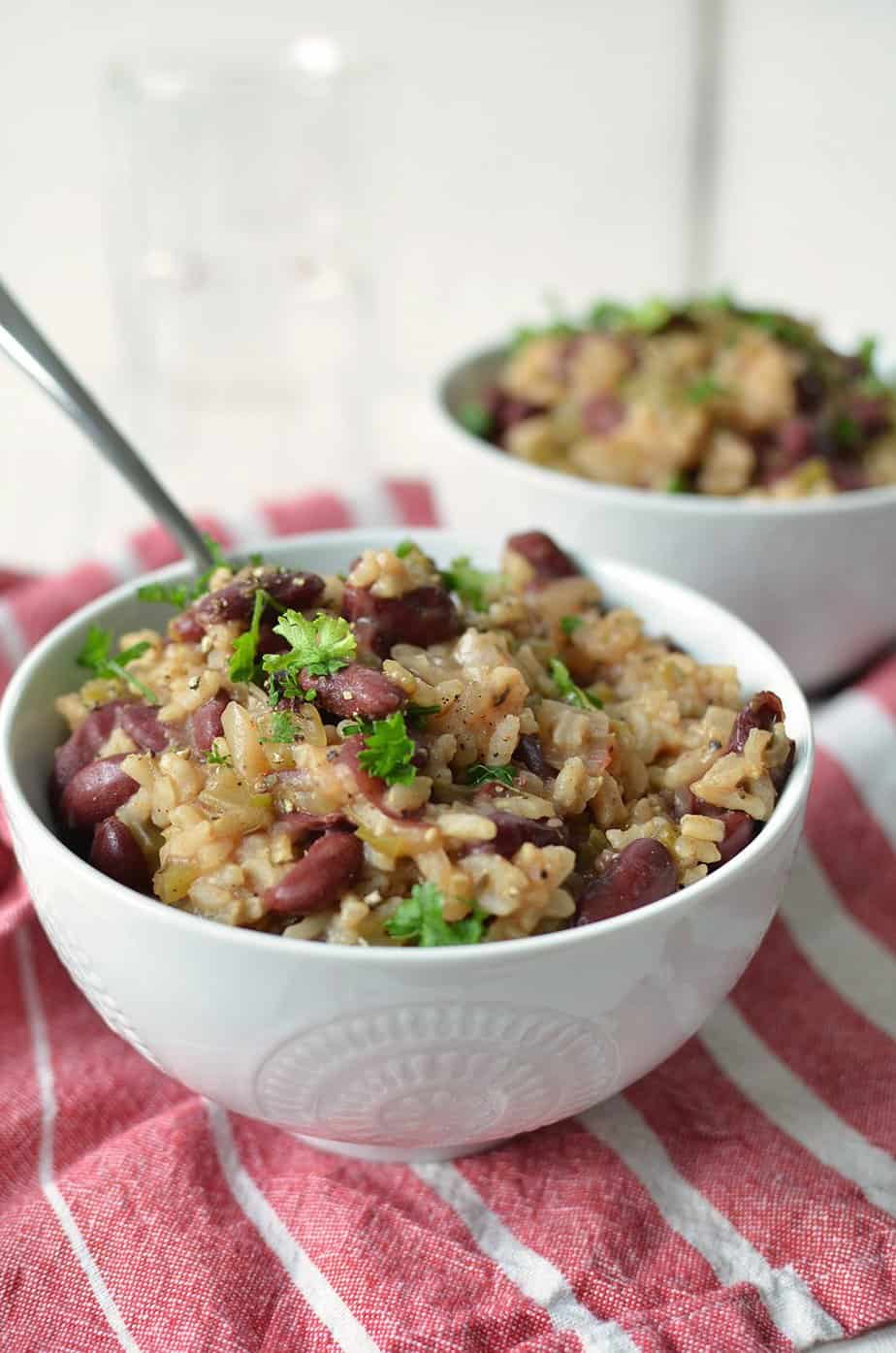 Vegan Red Rice And Beans