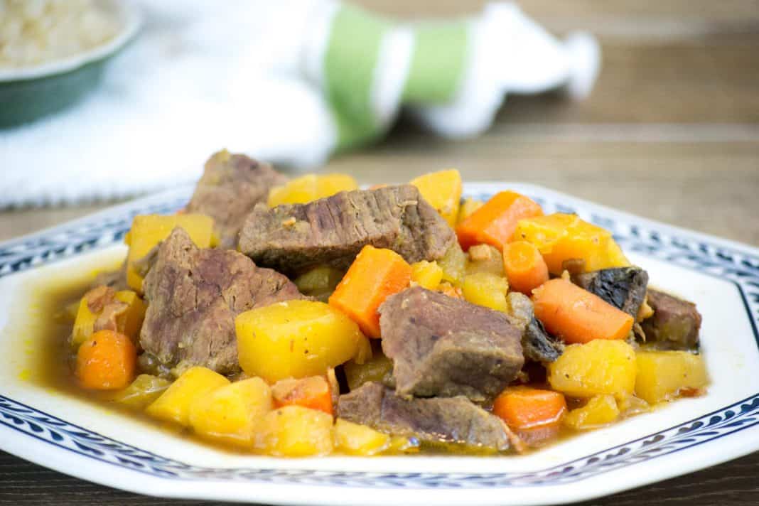 Beef, Bacon, and Rum Stew Recipe